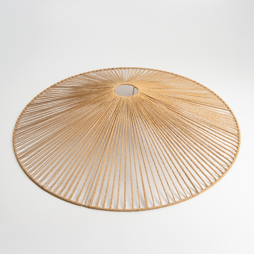 Brilagi - Lámpara colgante LED CERIA BOHO en cable 1xE27/40W/230V Ø 90 cm marrón