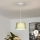 Brilagi - Lámpara colgante LED CERIA con cable, 1xE27/40W/230V, Ø 25 cm, verde