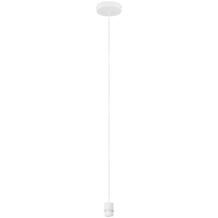 BRILAGI - Lámpara colgante LED CERIA con cable 1xE27/40W/230V Ø 40 cm beige/blanco