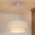 Brilagi - Lámpara colgante LED con cable BOHO ECO 1xE27/10W/230V, diámetro 40 cm, color crema
