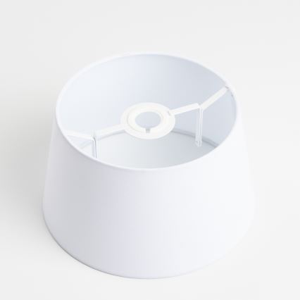 Brilagi - Lámpara colgante LED con cable CERIA 1xE27/40W/230V Ø 20,5 cm blanca