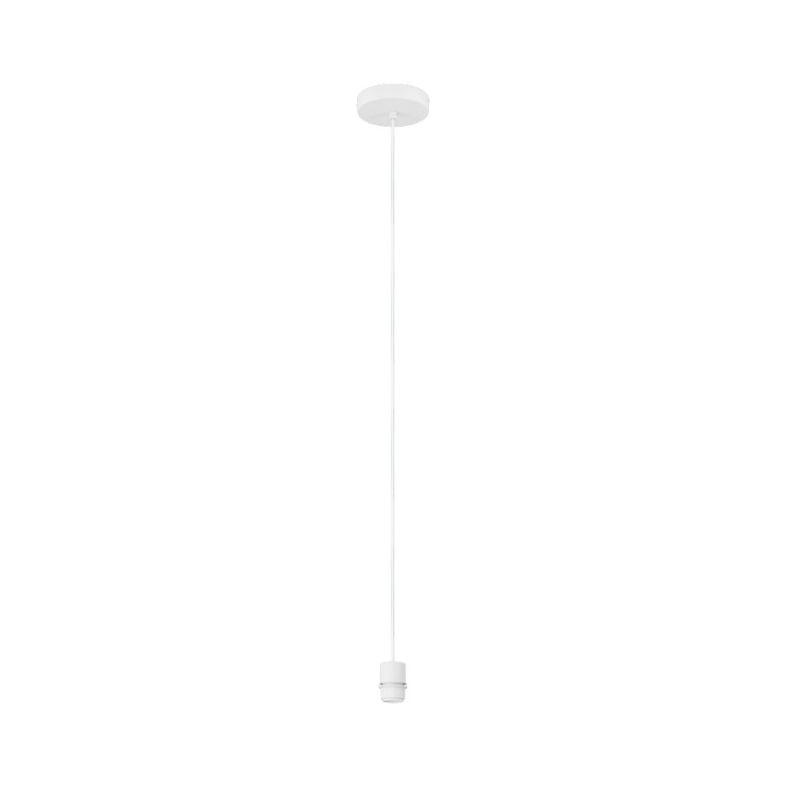 BRILAGI - Lámpara colgante LED con cable CERIA 1xE27/40W/230V Ø 30 cm beige/blanco
