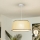 Brilagi - Lámpara colgante LED con cable CERIA 1xE27/40W/230V Ø 50 cm beige