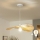 Brilagi - Lámpara colgante LED con cable CERIA BOHO 1xE27/40W/230V diámetro 60 cm rafia