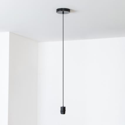 Brilagi - Lámpara colgante LED con cable CERIA BOHO 1xE27/40W/230V, diámetro 70 cm, marrón