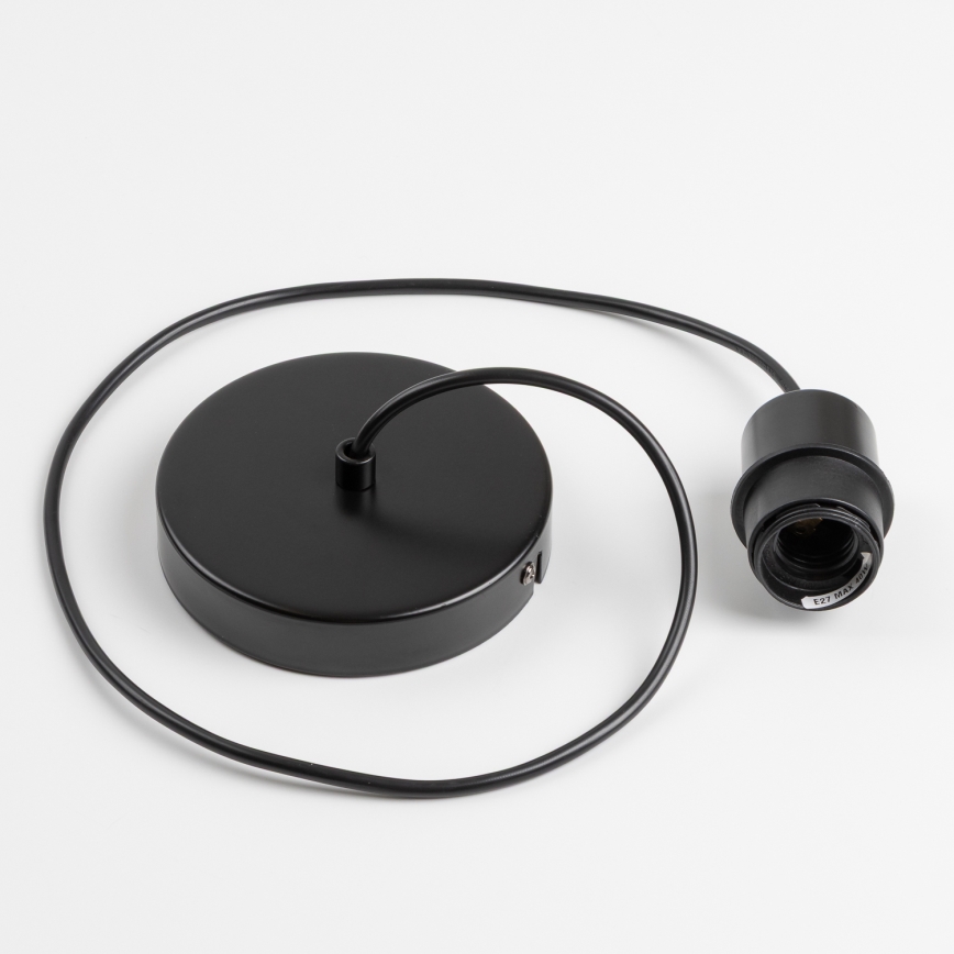Brilagi - Lámpara colgante LED con cable CERIA BOHO 1xE27/40W/230V, diámetro 70 cm, marrón