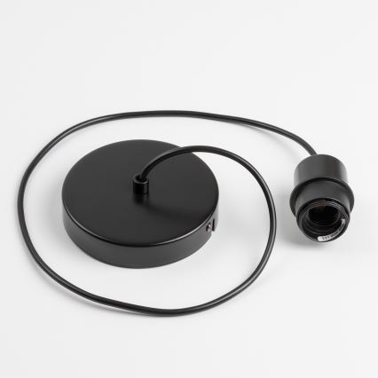 Brilagi - Lámpara colgante LED con cable CERIA BOHO 1xE27/40W/230V Ø 28 cm marrón