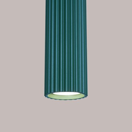 Brilagi - Lámpara colgante LED con cable CRESTO 1xGU10/10W/230V turquesa