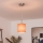 Brilagi - Lámpara colgante LED con cable NUBILA 1xE27/60W/230V Ø 14 cm naranja