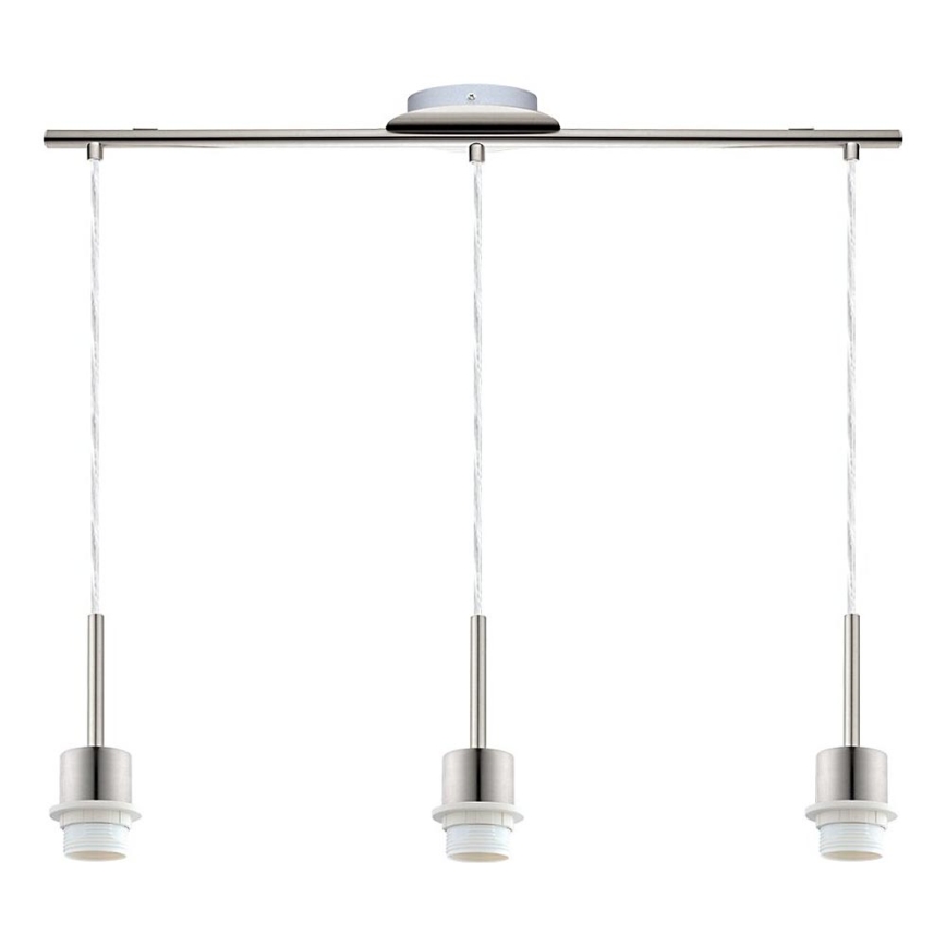 Brilagi - Lámpara colgante LED con cable NUBILA 3xE27/60W/230V verde