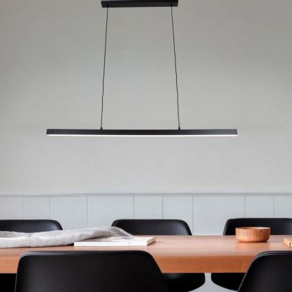 BRILAGI - Lámpara colgante LED con cable PAXIS LED/30W/230V 120 cm negro