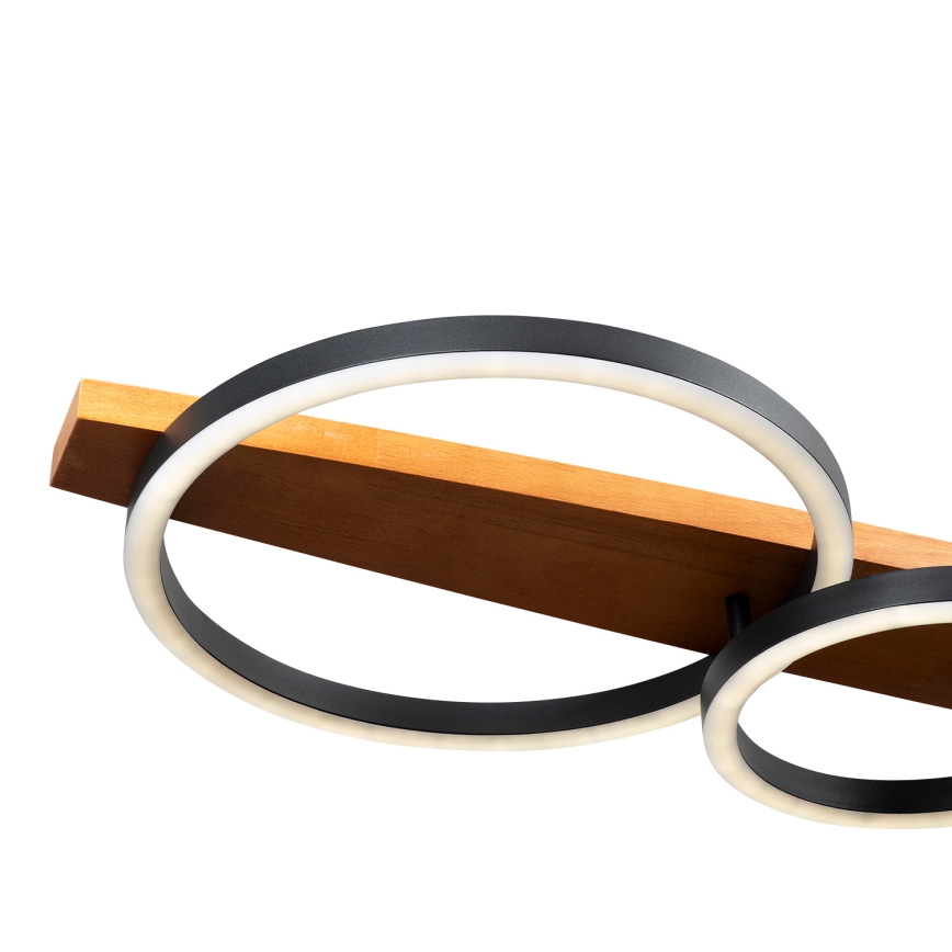 BRILAGI - Lámpara colgante LED con cable PLANK LED/35W/230V 4000K 30x100 cm madera