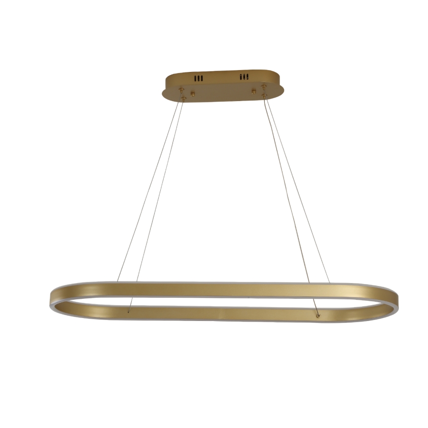 Brilagi - Lámpara colgante LED con cable PONDIE LED/44W/230V 80x30 cm dorada