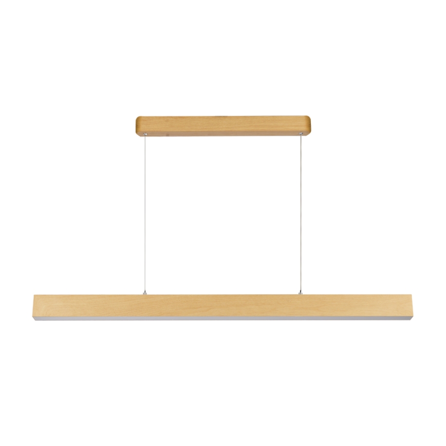 Brilagi - Lámpara colgante LED con cable SLEEKLINE LED/40W/230V 3000/4500/6000K acabado roble