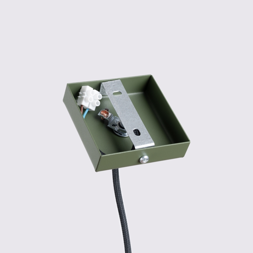 Brilagi - Lámpara colgante LED CRESTO 1xGU10/10W/230V verde