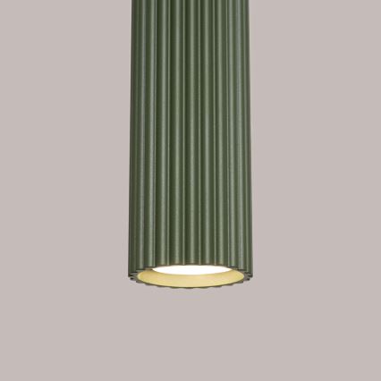 Brilagi - Lámpara colgante LED CRESTO 1xGU10/10W/230V verde