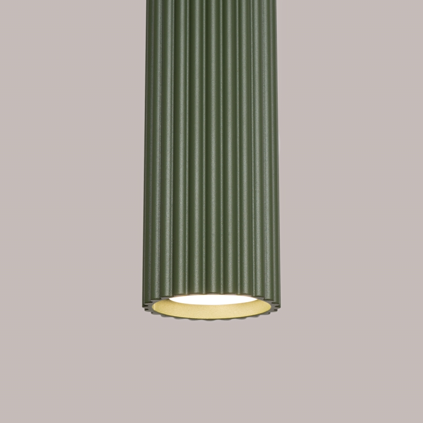 Brilagi - Lámpara colgante LED CRESTO 1xGU10/10W/230V verde