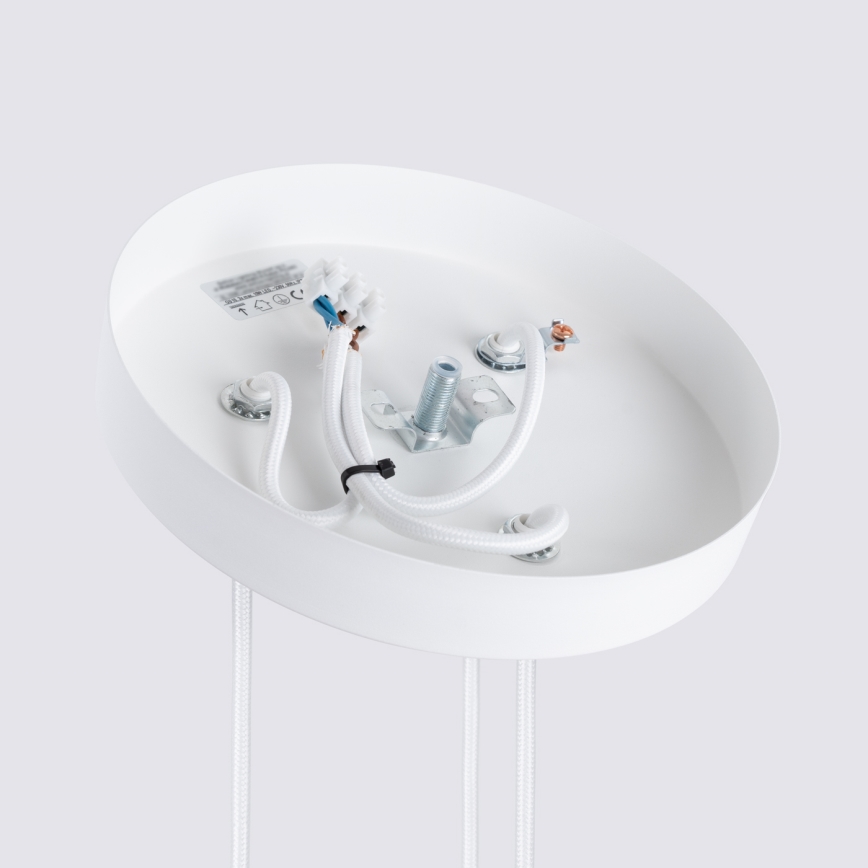 BRILAGI - Lámpara colgante LED CRESTO 3xGU10/10W/230V blanca