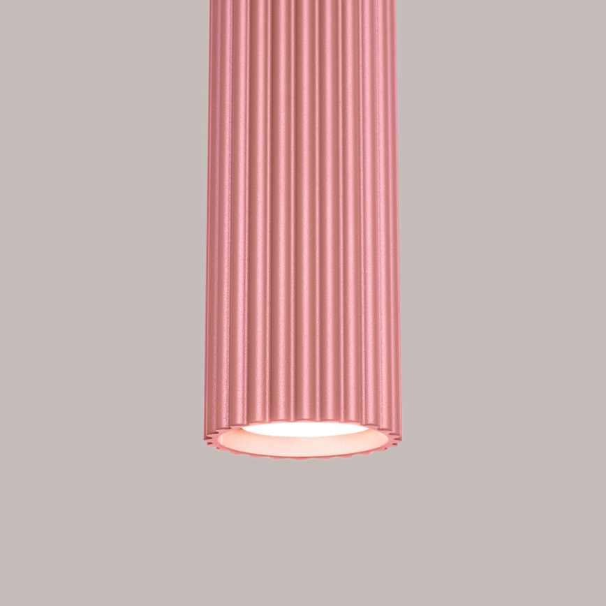 Brilagi - Lámpara colgante LED CRESTO con cable 1xGU10/10W/230V, rosa