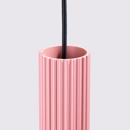 Brilagi - Lámpara colgante LED CRESTO con cable 1xGU10/10W/230V, rosa