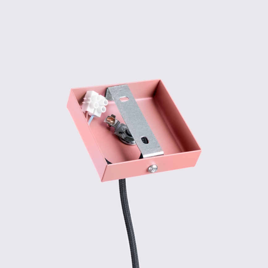 Brilagi - Lámpara colgante LED CRESTO con cable 1xGU10/10W/230V, rosa