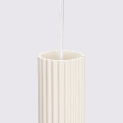 Brilagi - Lámpara colgante LED CRESTO en cable 1xGU10/10W/230V color crema