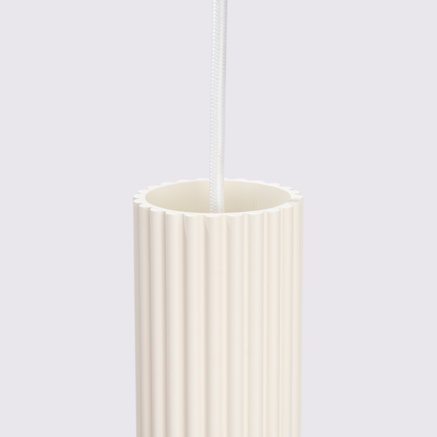 Brilagi - Lámpara colgante LED CRESTO en cable 1xGU10/10W/230V color crema