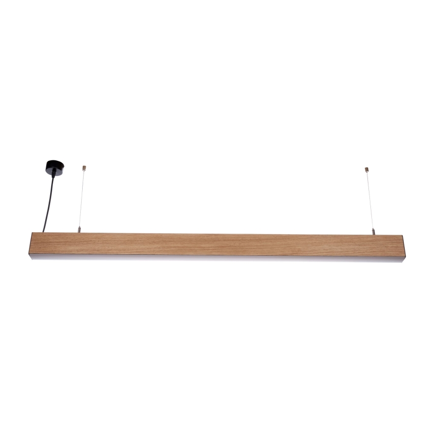 BRILAGI - Lámpara colgante LED en cable GARDALINE LED/100W/230V 120 cm roble