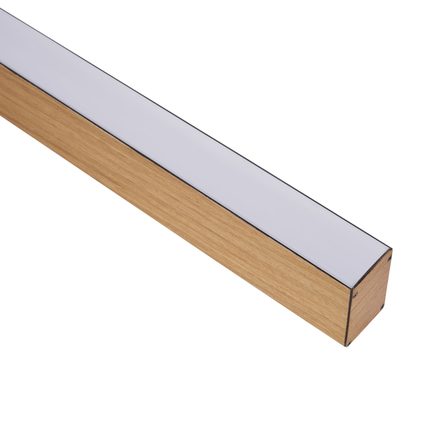 BRILAGI - Lámpara colgante LED en cable GARDALINE LED/100W/230V 120 cm roble
