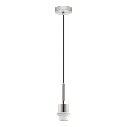 Brilagi - Lámpara colgante LED en cable NUBILA 1xE27/60W/230V Ø 14 cm negro/amarillo