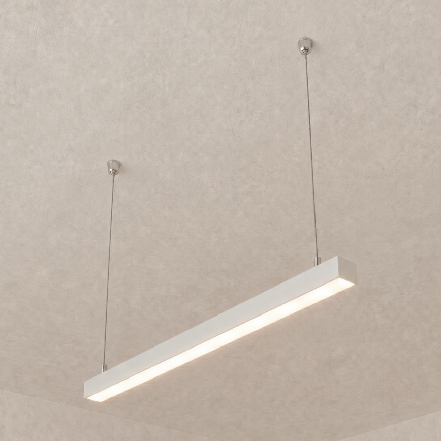Brilagi - Lámpara colgante LED FULLDAY LED/10/15/20W/230V 2700/4000/6000K 60 cm blanca