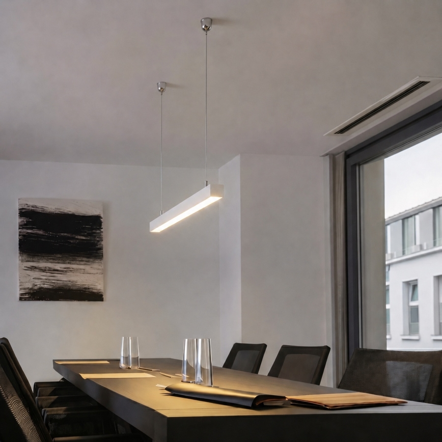 Brilagi - Lámpara colgante LED FULLDAY LED/10/15/20W/230V 2700/4000/6000K 60 cm blanca