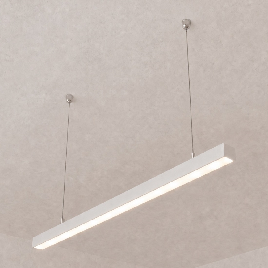 BRILAGI - Lámpara colgante LED FULLDAY LED/20/30/40W/230V 2700/4000/6000K 120 cm blanca