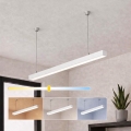Brilagi - Lámpara colgante LED FULLDAY LED/30/40/50W/230V 2700/4000/6000K 150 cm blanca