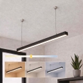 Brilagi - Lámpara colgante LED FULLDAY LED/30/40/50W/230V 2700/4000/6000K 150 cm negra