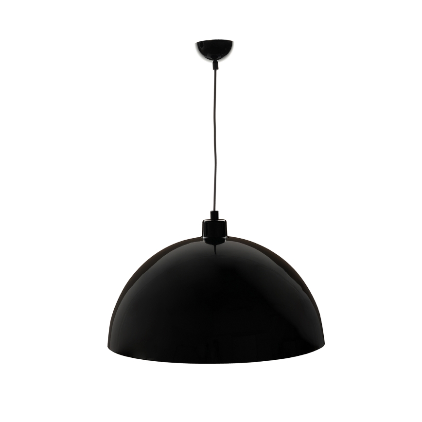 BRILAGI - Lámpara colgante LED METALO de cable 1xE27/40W/230V Ø 60 cm negro/cobre
