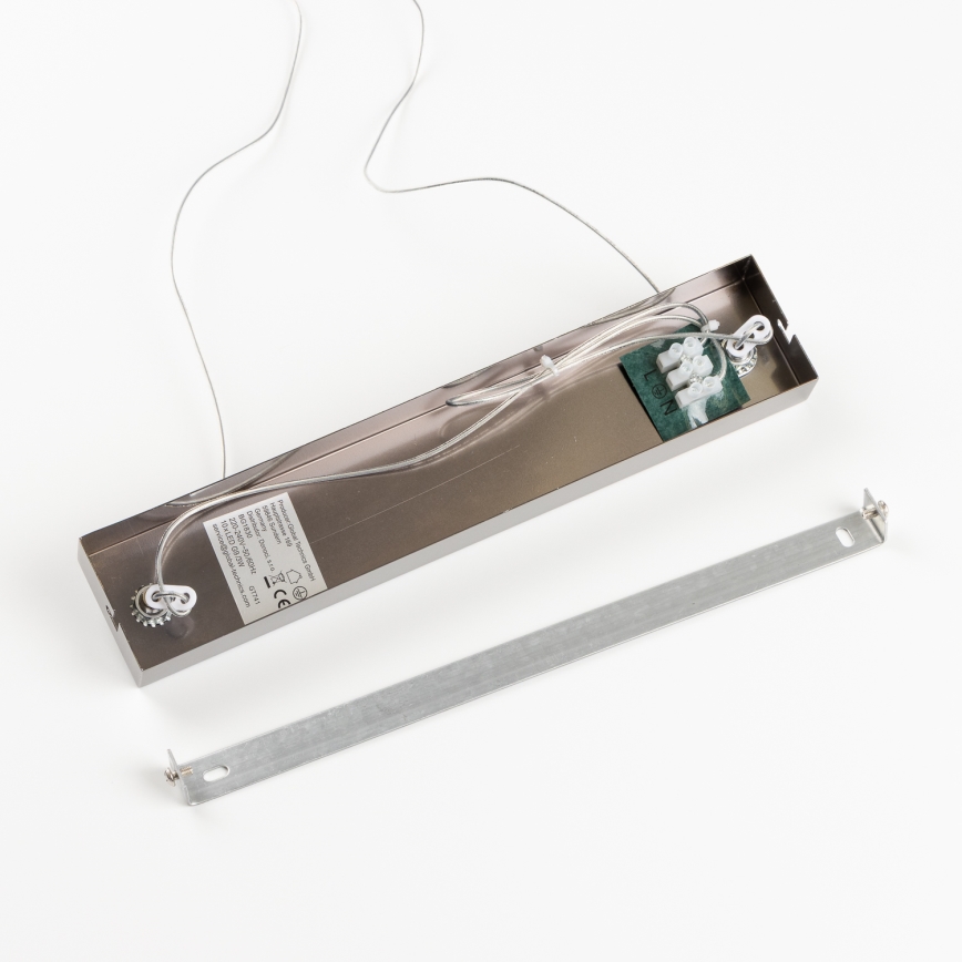 Brilagi - Lámpara colgante LED MILLA con cable 10xG9/3W/230V, negro cromado/dorado