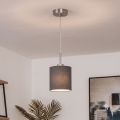 Brilagi - Lámpara colgante LED NUBILA 1xE27/60W/230V Ø 14 cm antracita