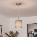 Brilagi - Lámpara colgante LED NUBILA 1xE27/60W/230V, Ø 14 cm, gris