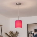Brilagi - Lámpara colgante LED NUBILA con cable 1xE27/60W/230V, diámetro 14 cm, rosa