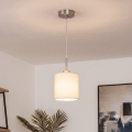 Brilagi - Lámpara colgante LED NUBILA con cable 1xE27/60W/230V Ø 14 cm color crema
