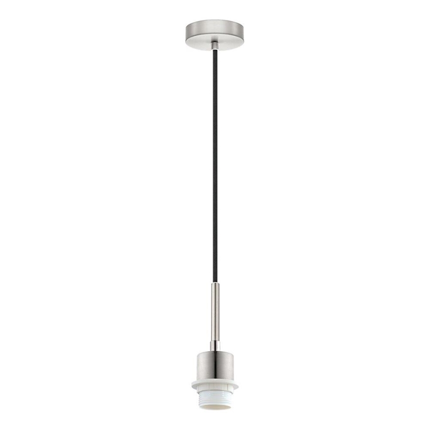 Brilagi - Lámpara colgante LED NUBILA con cable 1xE27/60W/230V Ø 14 cm negro/azul oscuro