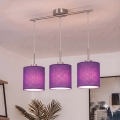 Brilagi - Lámpara colgante LED NUBILA con cable 3xE27/60W/230V, violeta