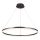Brilagi - Lámpara colgante LED regulable CIRCLE LED/55W/230V 3000-6500K Ø 80 cm marrón + control remoto