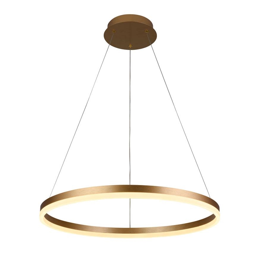 Brilagi - Lámpara colgante LED regulable con cable CIRCLE LED/42W/230V 3000-6500K Ø 60 cm + control remoto
