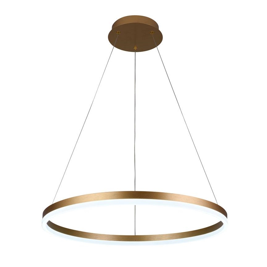 Brilagi - Lámpara colgante LED regulable con cable CIRCLE LED/42W/230V 3000-6500K Ø 60 cm + control remoto