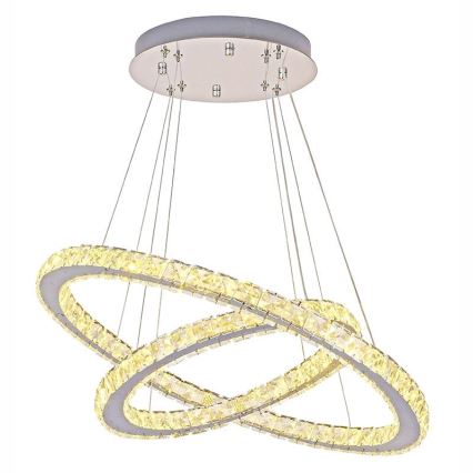 Brilagi - Lámpara colgante LED regulable suspendida por cable COSMOWAVE LED/115W/230V 3000-6500K + mando a distancia
