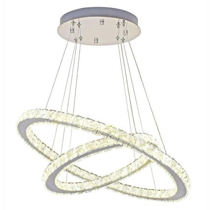 Brilagi - Lámpara colgante LED regulable suspendida por cable COSMOWAVE LED/115W/230V 3000-6500K + mando a distancia