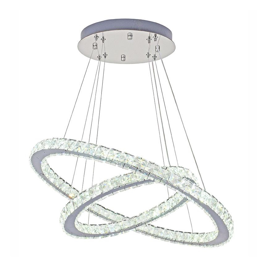 Brilagi - Lámpara colgante LED regulable suspendida por cable COSMOWAVE LED/115W/230V 3000-6500K + mando a distancia