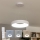 Brilagi - Lámpara colgante LED regulable con cable FALCON II LED/67W/230V 3000-6500K diám. 40 cm blanco + mando a distancia